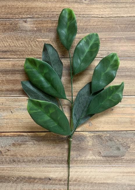 20" Magnolia Leaves Spray/Faux Spray/Autumn Decor/Holiday Decor/Fall Decor/Thanksgiving Decor/Wedding Decor