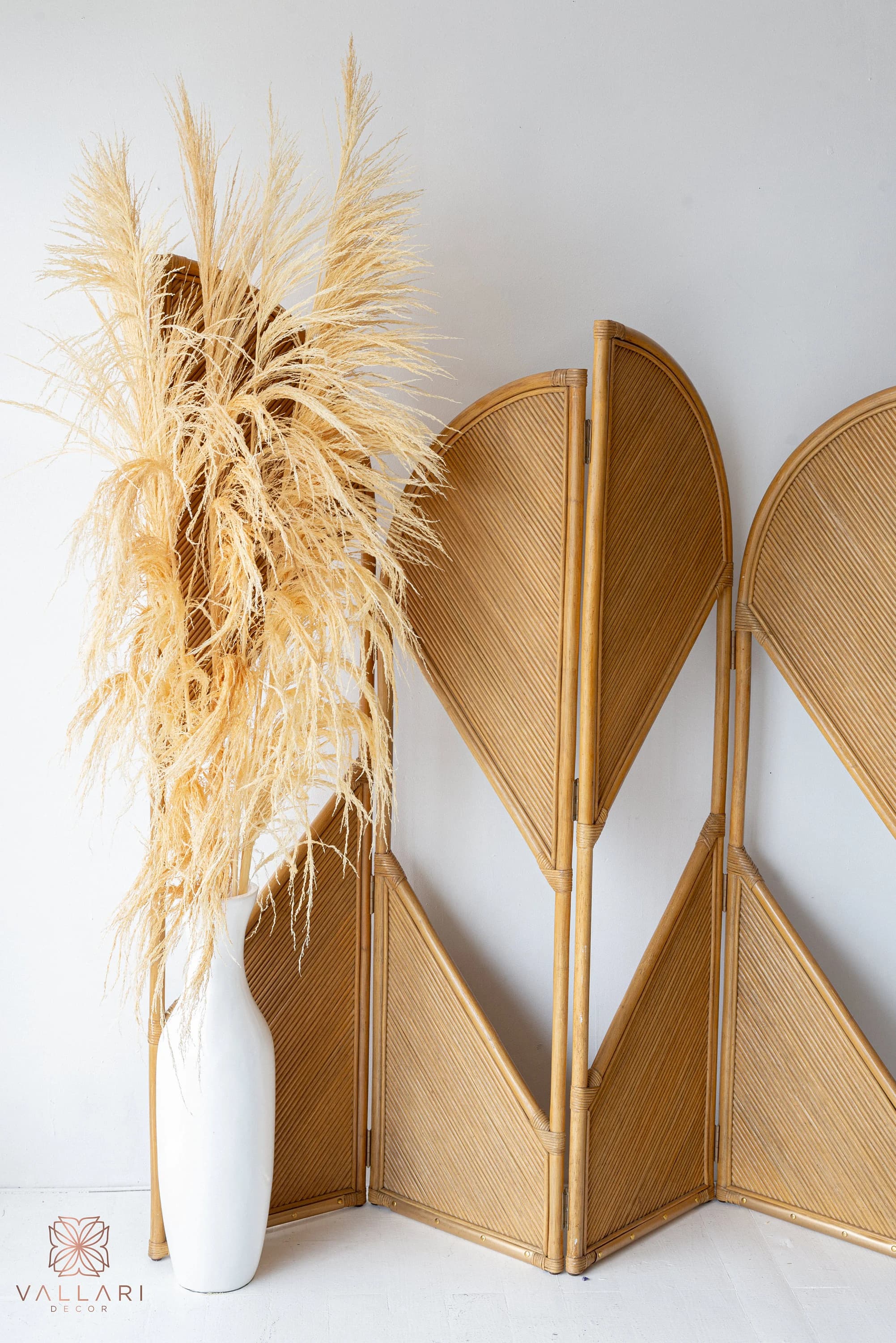 5FT -3Pc Bleached UVA STALK/Pampas/Natural Stalk/Natural Branches/Rustic Decor/Home Decoration/Home Decor/Winter Wedding/Wedding Centrepiece