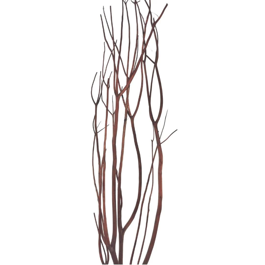 4FT Brown Mitsumata Sticks/3PC/Twigs/Branches/Centerpiece decor/Winter wonderland/Decoration Branches/Gold Branches/Silver Branches