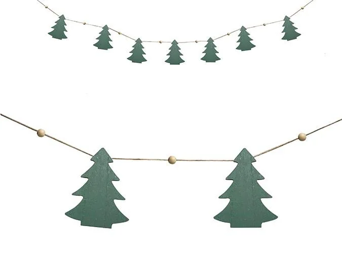 6.2FT Green Wood Tree Garland/Dinner Table Centerpiece/Fire Place Mantel Centerpiece/Red Berry/Xmas Decor /Artificial Xmas Centerpiece