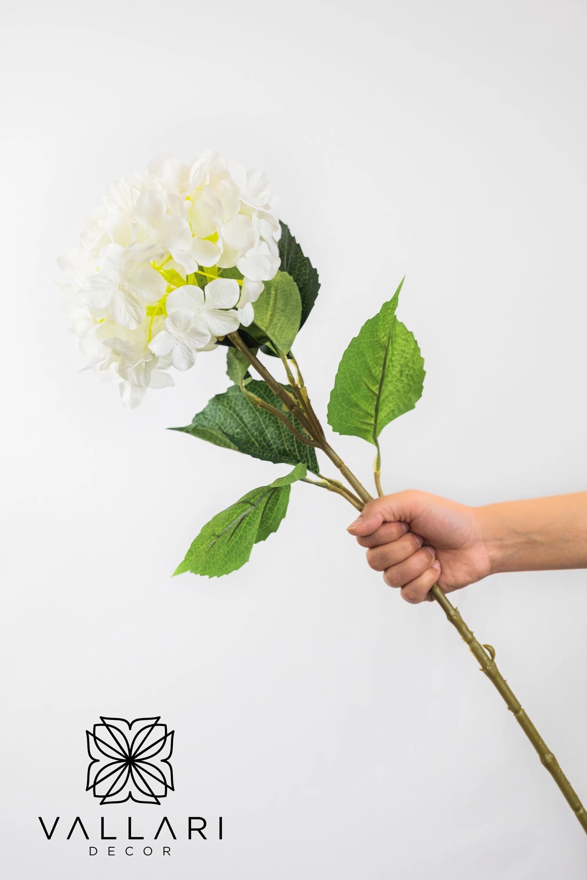 30" WHITE HYDRANGEA STEM/Floral Wedding/Greenery/Wedding Centerpieces/Home Decor/Faux Vines/Silk Vines/Garlands