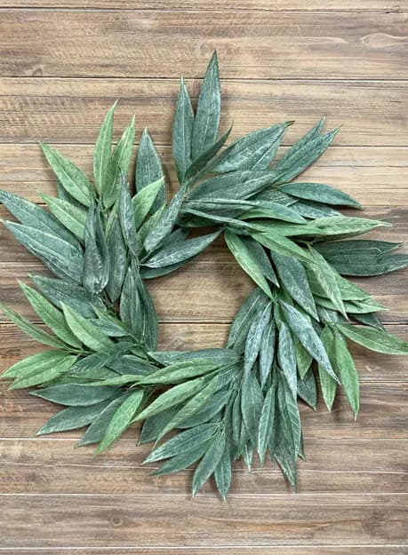 24" Muddy White Willow Wreath/Outdoor Wreath/Vine Wreath/ Artificial Wreath/Thick Wreath/Twig Wreath/Wreath for Door/Holiday Wreath