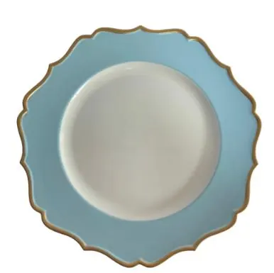 13" Acrylic Flower Charger Plate/Plates/Wedding Decor/Home Decor/Dinner Party/Antique Theme/Antique Dinner Theme/Gatsby Theme/Dining