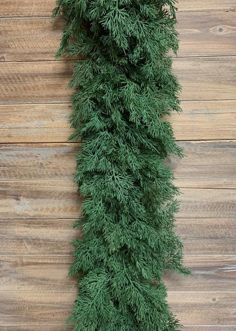 60" Fresh Touch Cedar Garland/Vines For Wedding/Greenery/Wedding Centerpieces/Home Decor/Faux Vines/Silk Vines/Garlands