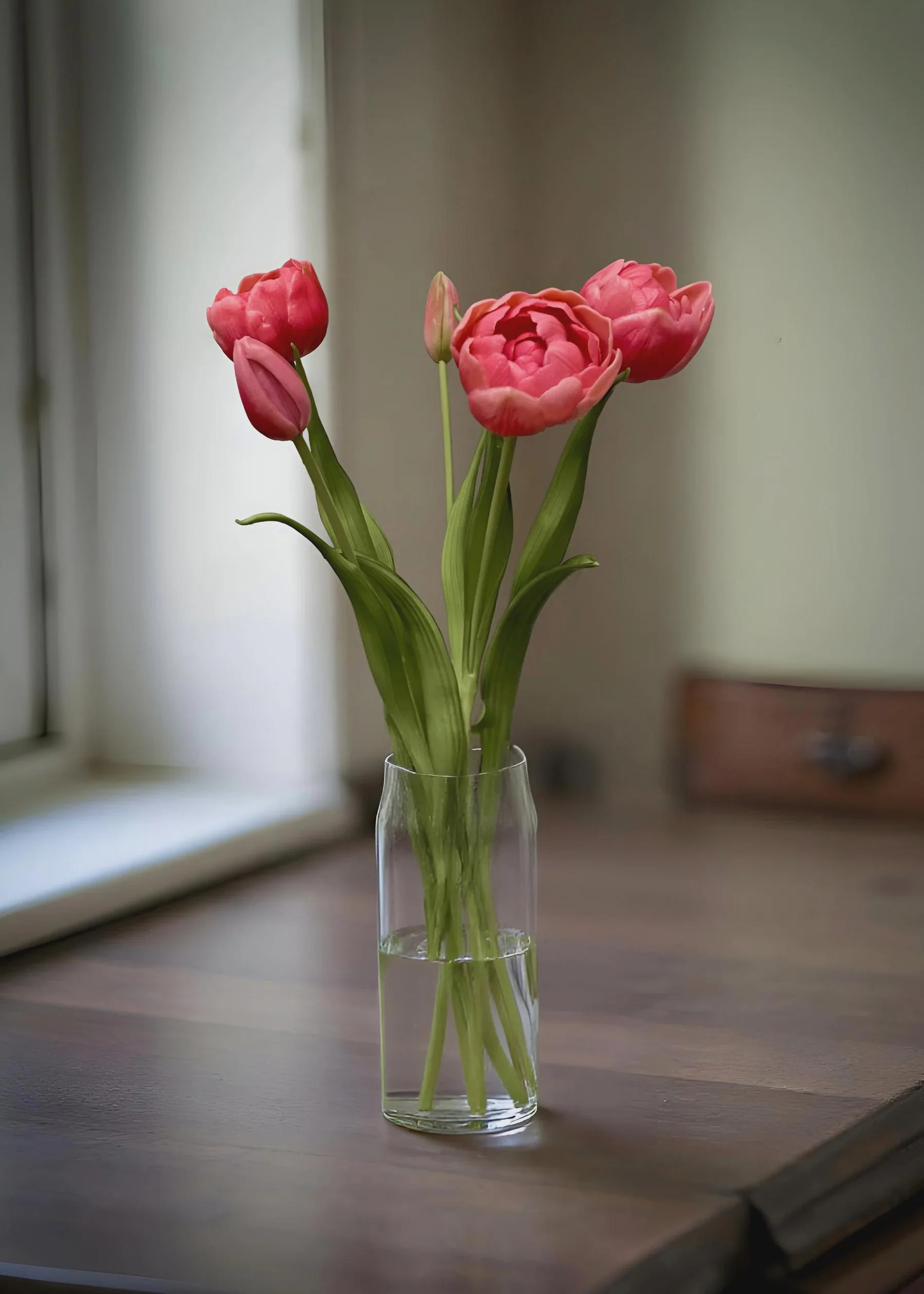 18" Fresh Touch Rose Double Peony Tulip Bundle/Faux Spray/Autumn Decor/Holiday Decor/Fall Decor/Thanksgiving Decor/Wedding Decor