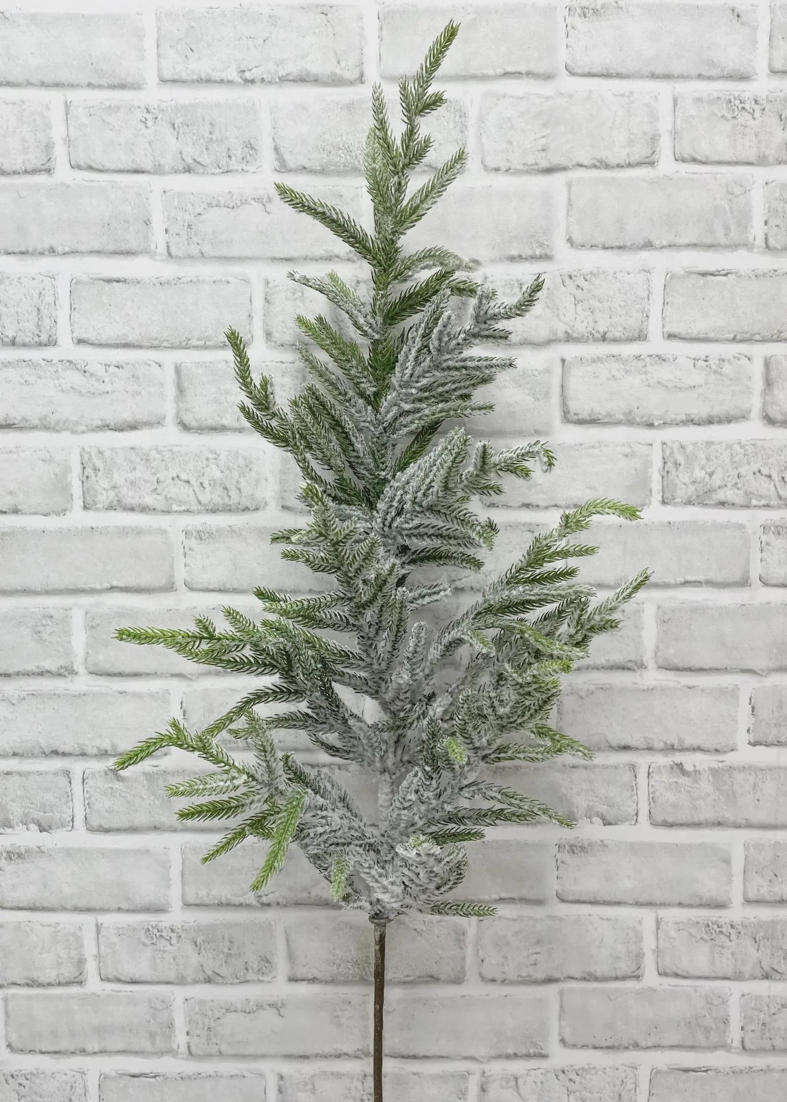 36" Fresh Touch Snowy Norfolk Pine Spray/Garlands/Wedding Centerpieces/Home Decor/Faux Vines/Silk Vines/Garlands
