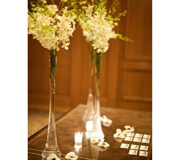 6 pcs 24" Round base Eiffel/Eiffel Tower vases/ Lily vase/Tall Centerpiece/Flower Holder/Feather Centerpiece/Tall case/ Large Vase