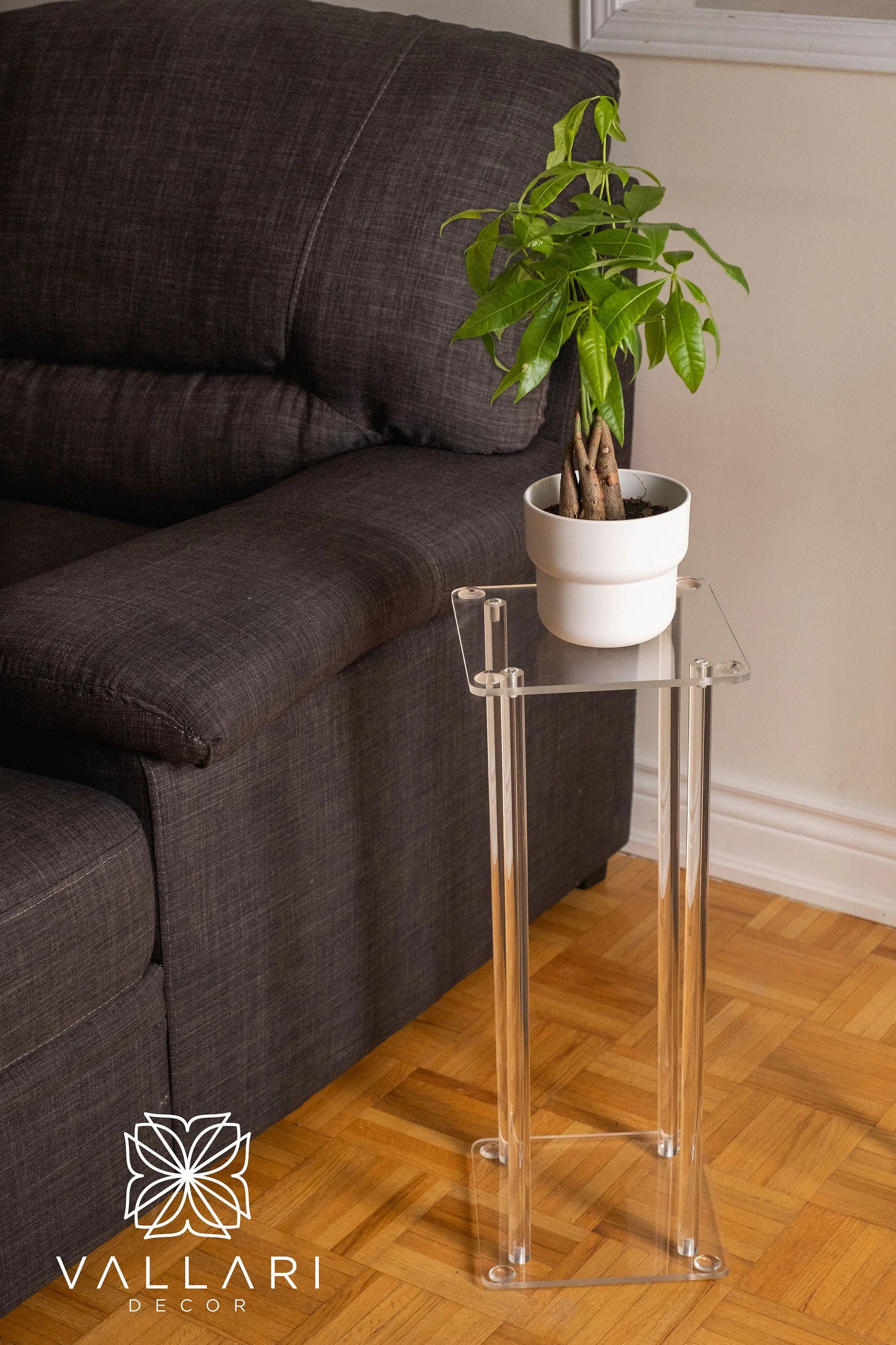 Modern Plant Stand Rectangle Stand Metal Gold Geometric Vase/Metal Frame/ Tall Stand/ Four Rod Stand/Metal Vase/ Metal Vase/Metal Riser